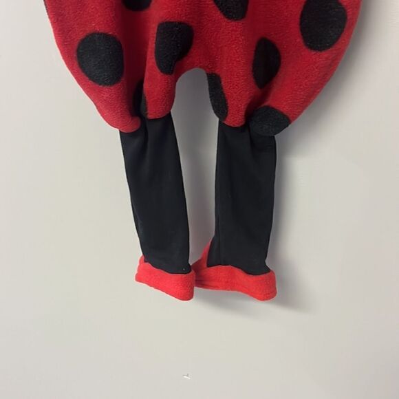 Baby Grand Lady Bug Halloween Fleece Zip-up Costume- 12 months - Picture 9 of 13